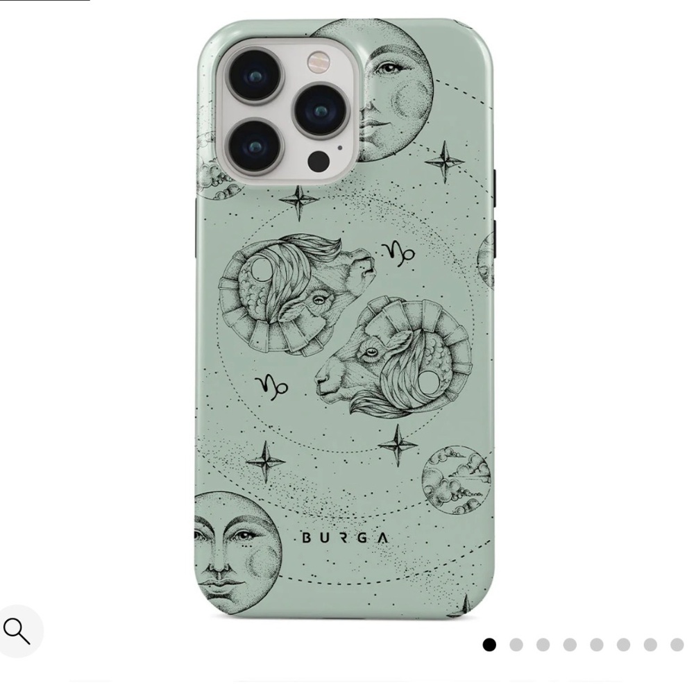 Burga - Capricorn iPhone 14 Pro Max Case - Turquoise